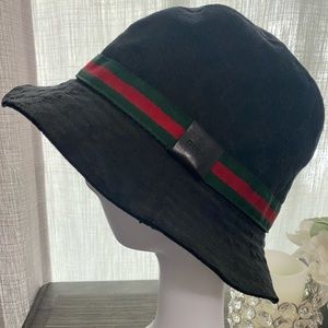 Authentic Gucci fedora XL
